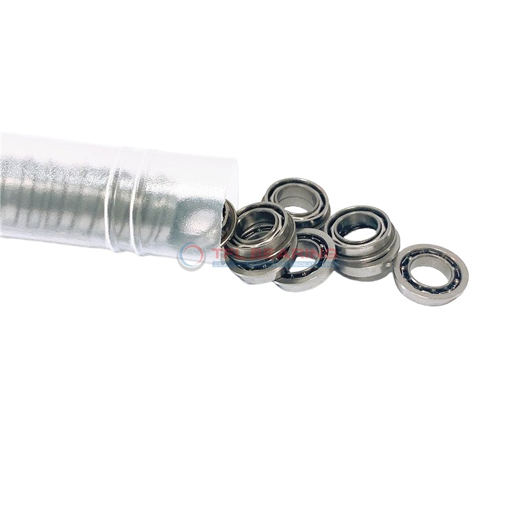 Metric Size Miniature Flanged Ball Bearings MF148