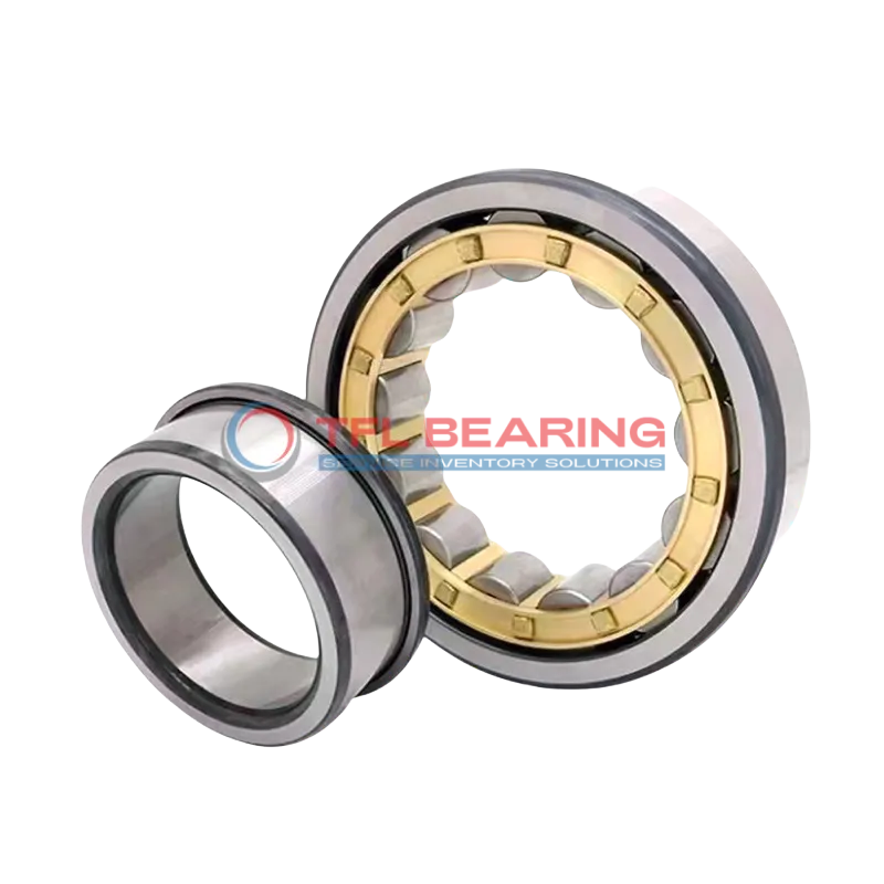 Single Row Cylindrical Roller Bearings With Inner Ring NJ 2214 ECM