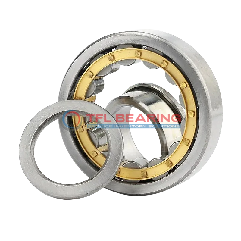 Single Row Cylindrical Roller Bearings With Inner Ring NUP 307 ECM